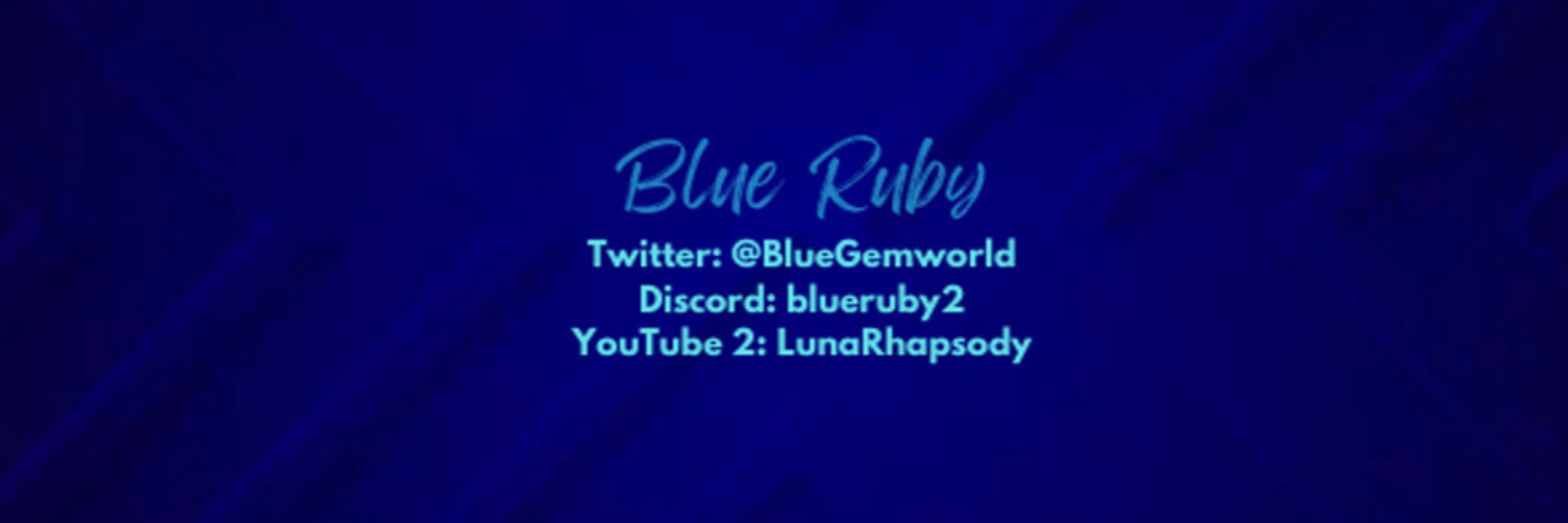 Blue Ruby