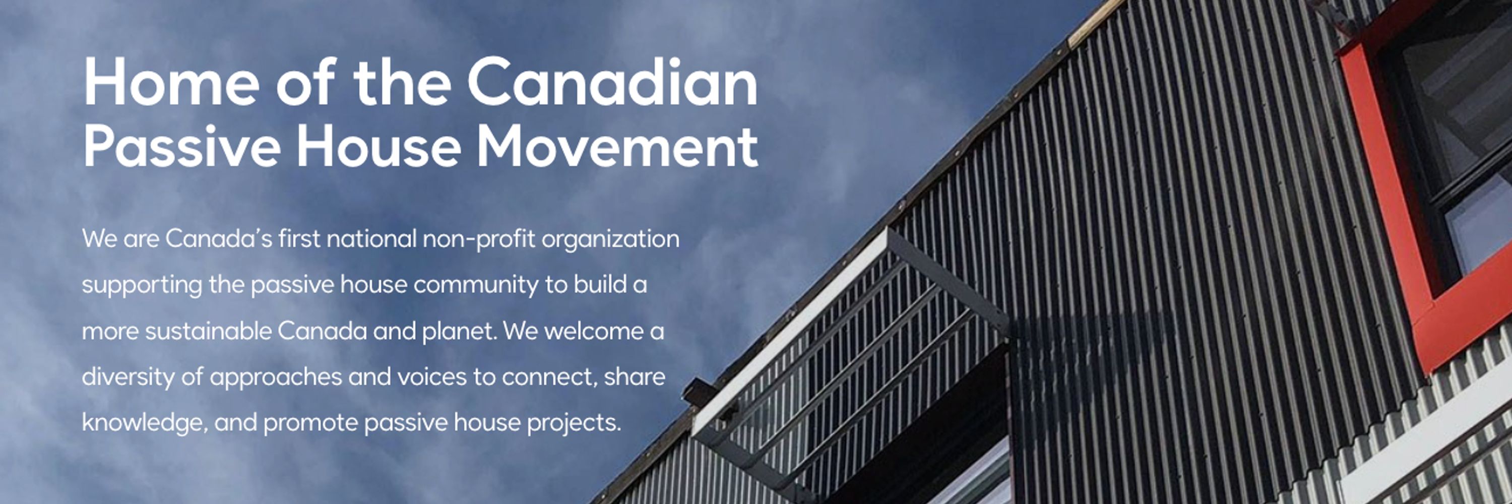 Passive Buildings Canada