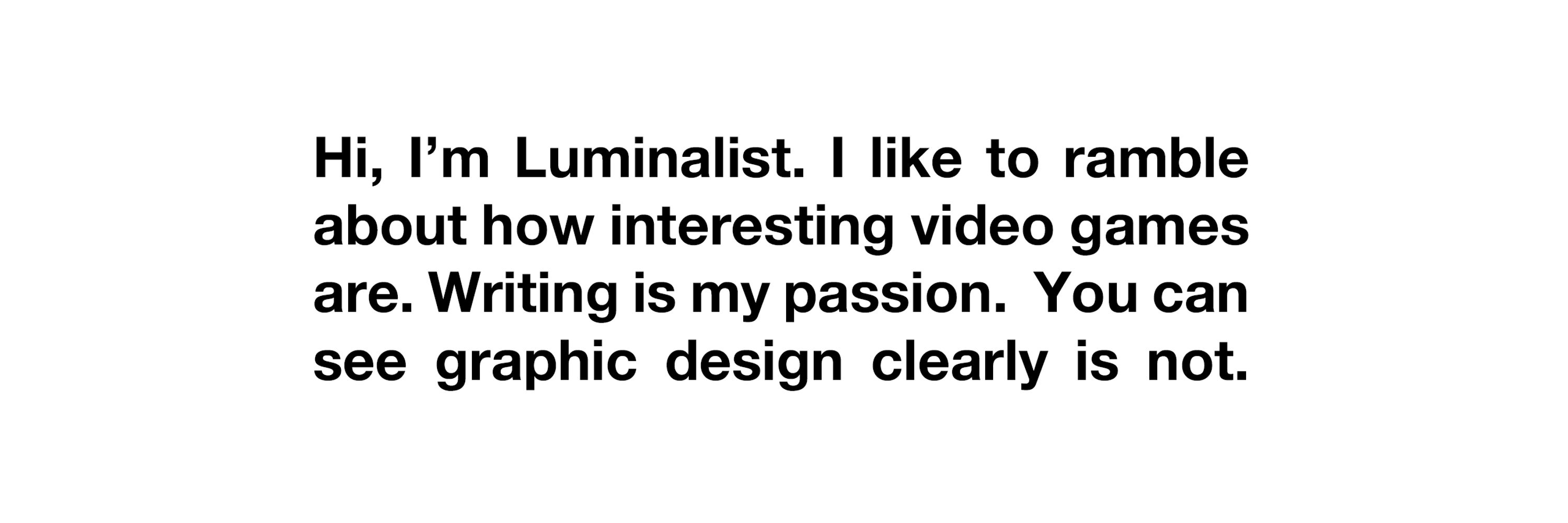 Luminalist