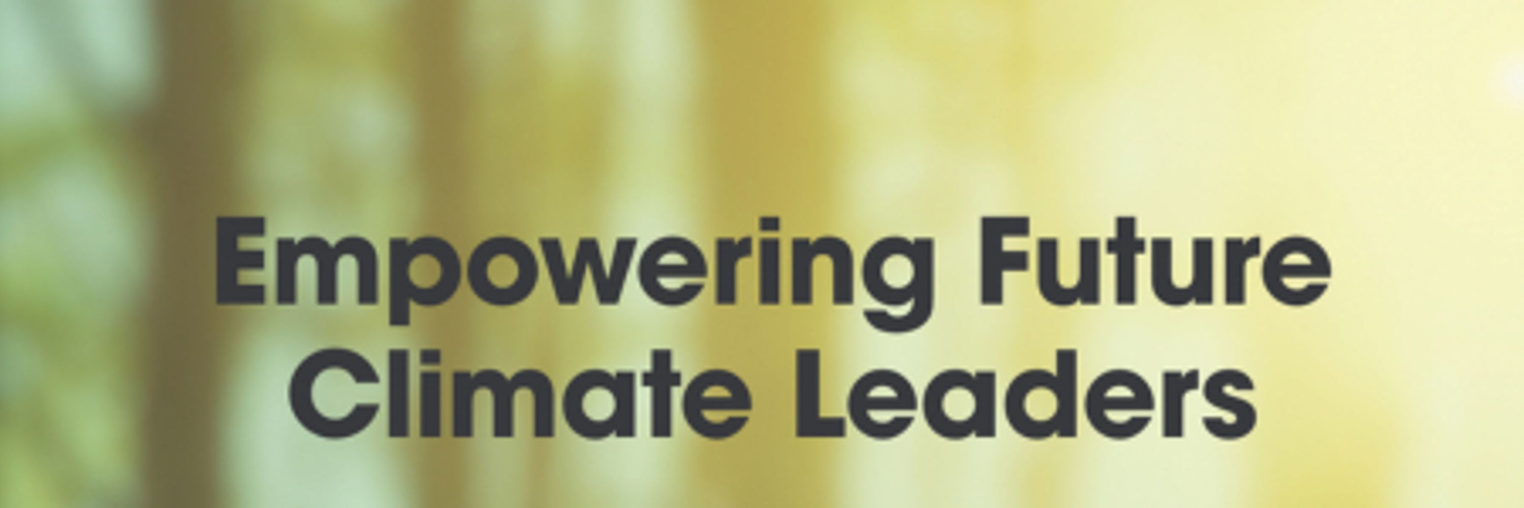 The Climate Initiative