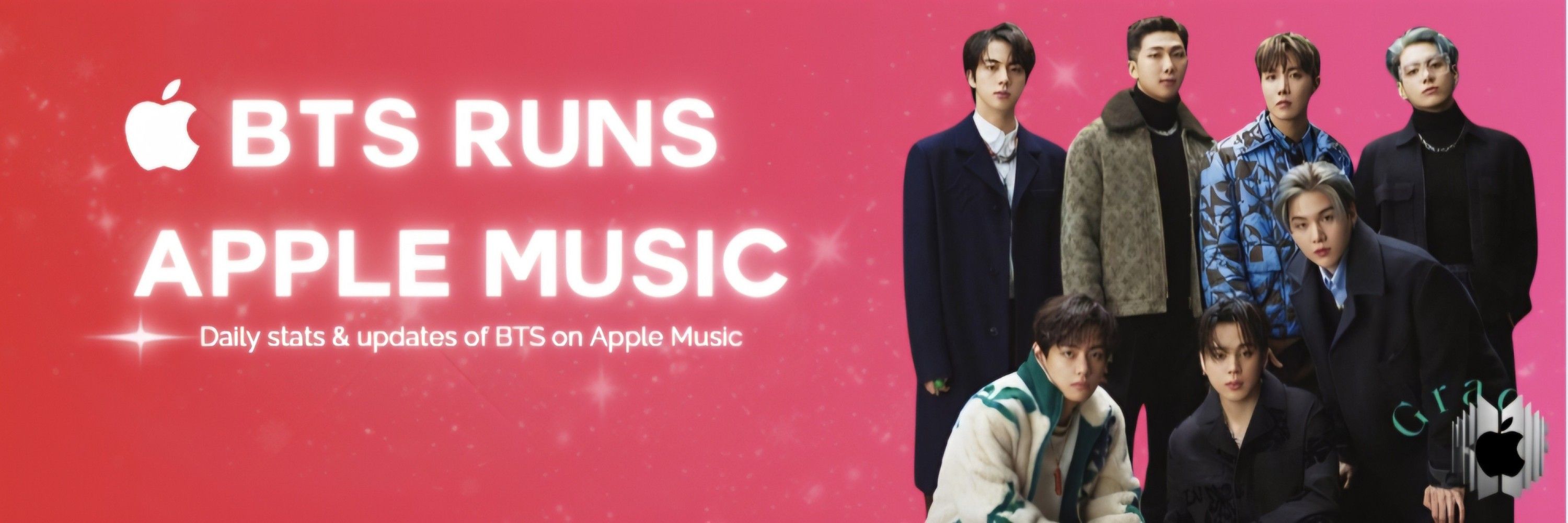 BTS RUNS APPLE MUSIC 