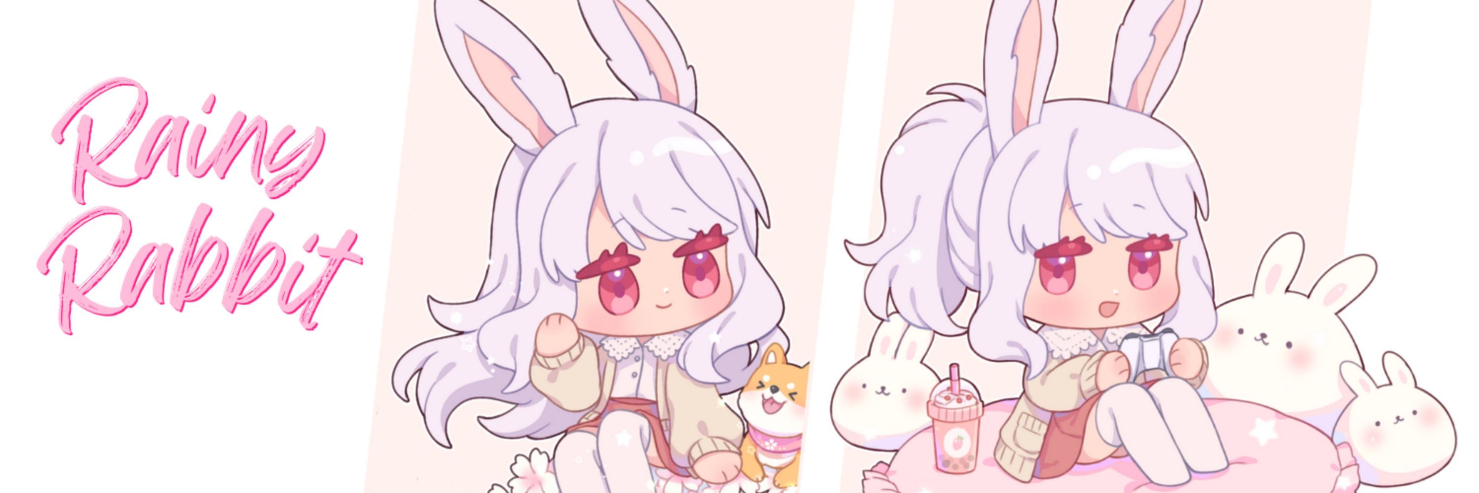 Rainy Rabbit ❀