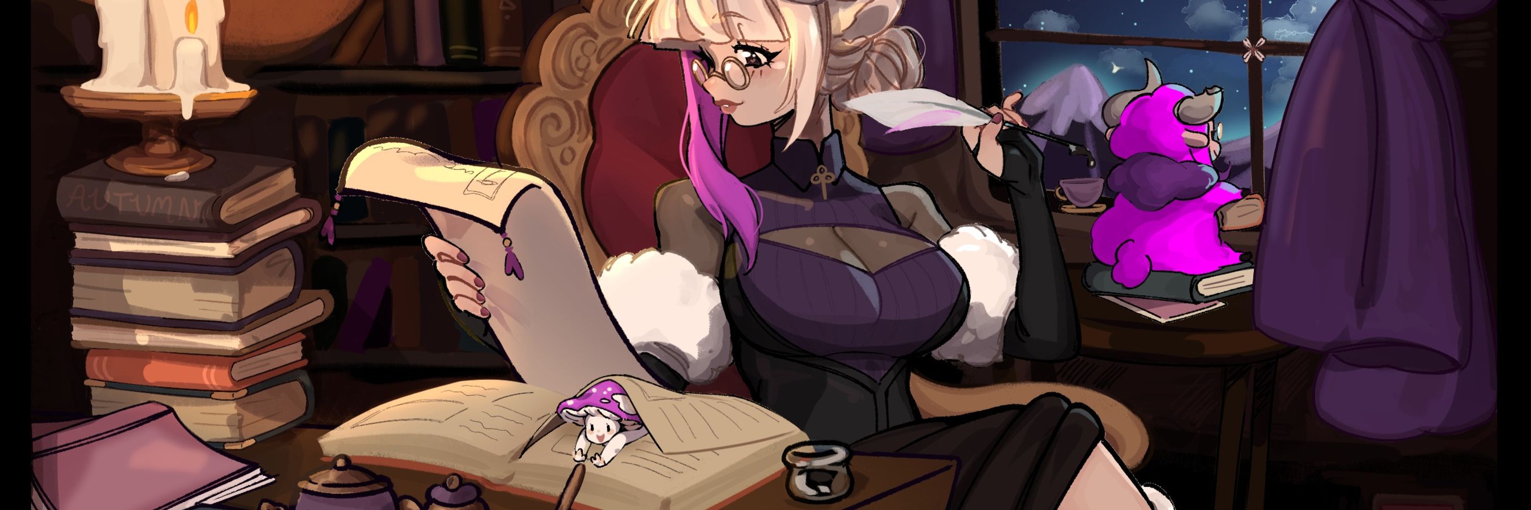 Autumn Fuchsia🐑📚 VTuber