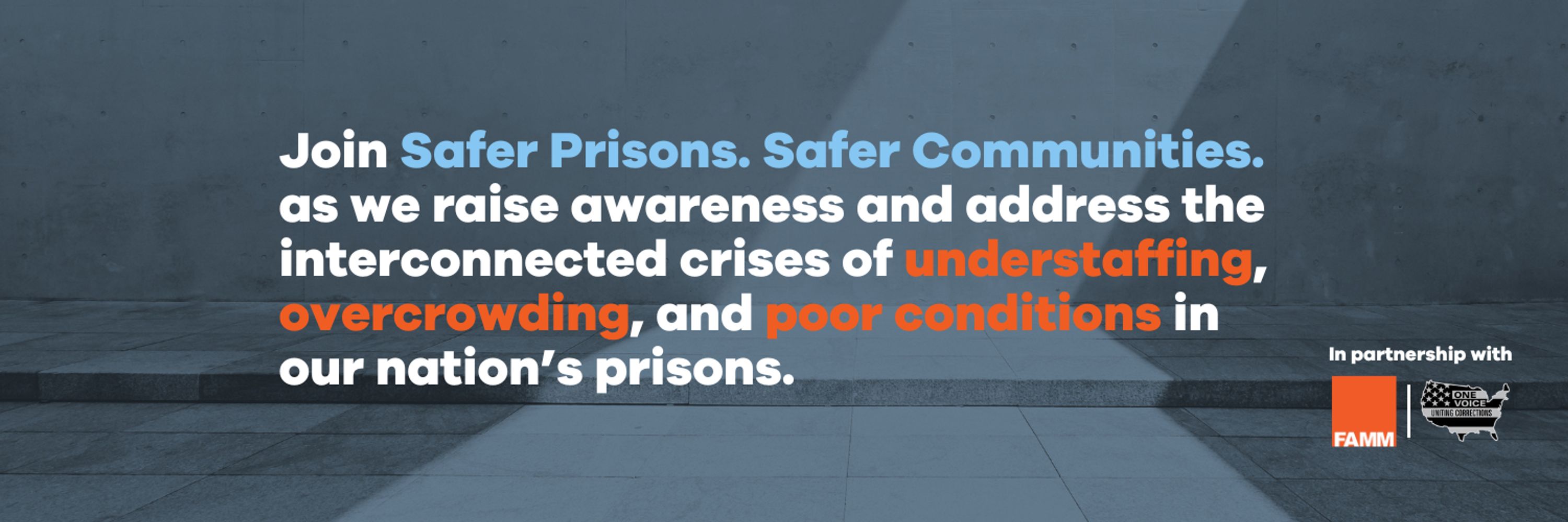 Safer Prisons. Safer Communities. 