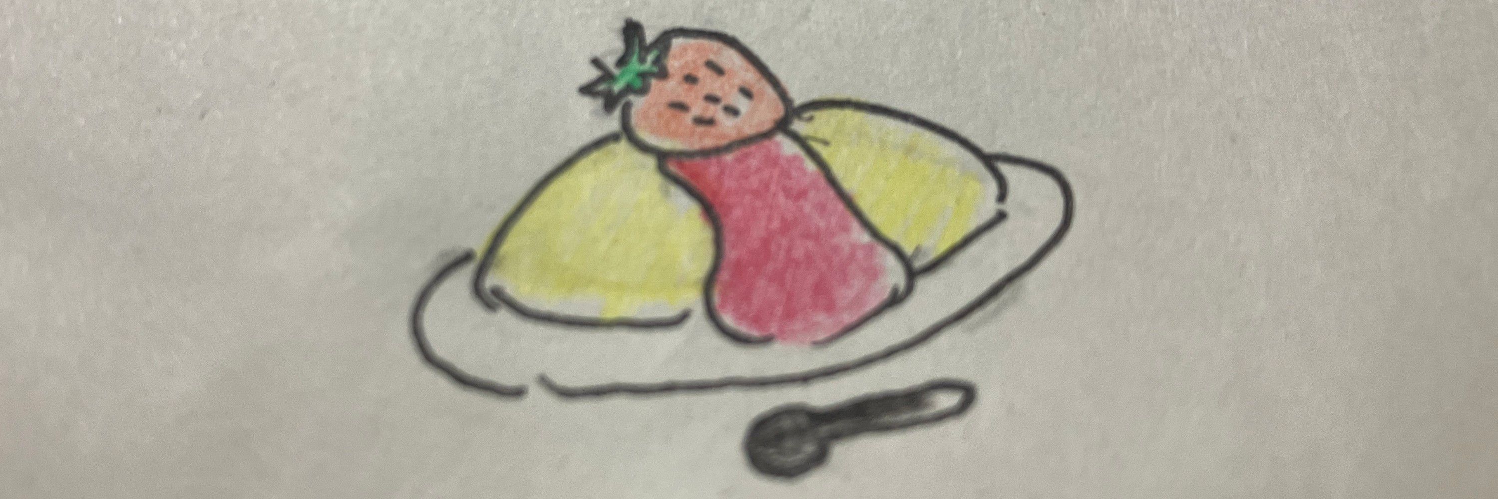 いちごおむらいす