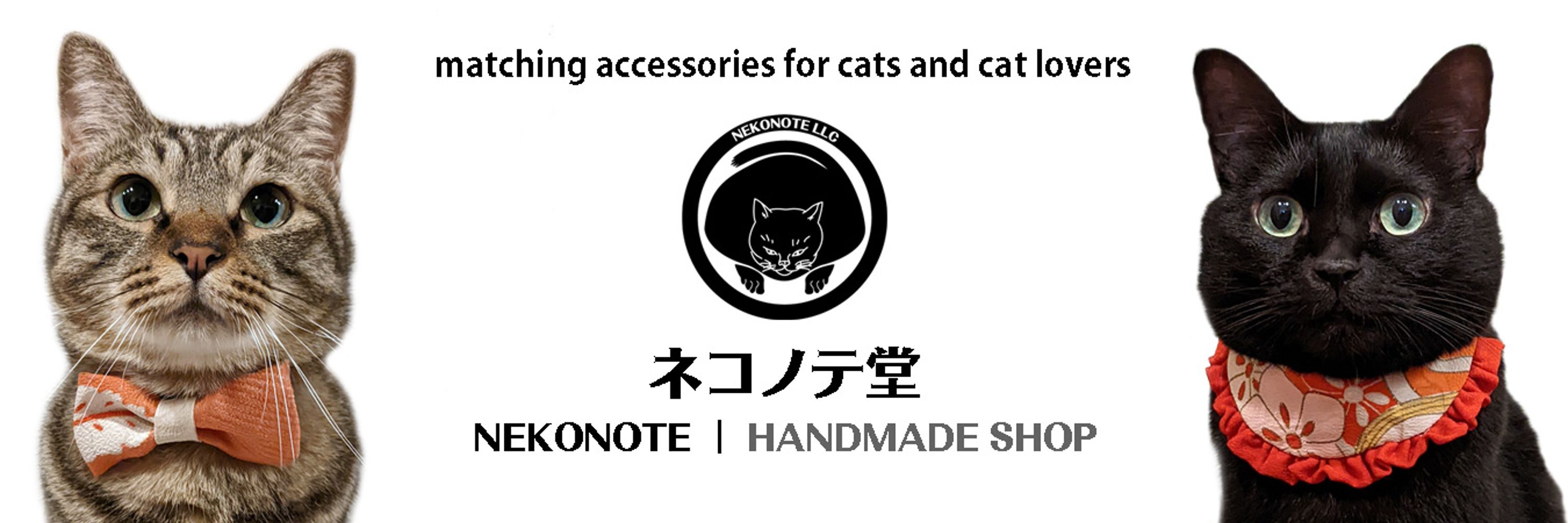 Cats and dogs Accessory - NEKONOTE Handmade shop