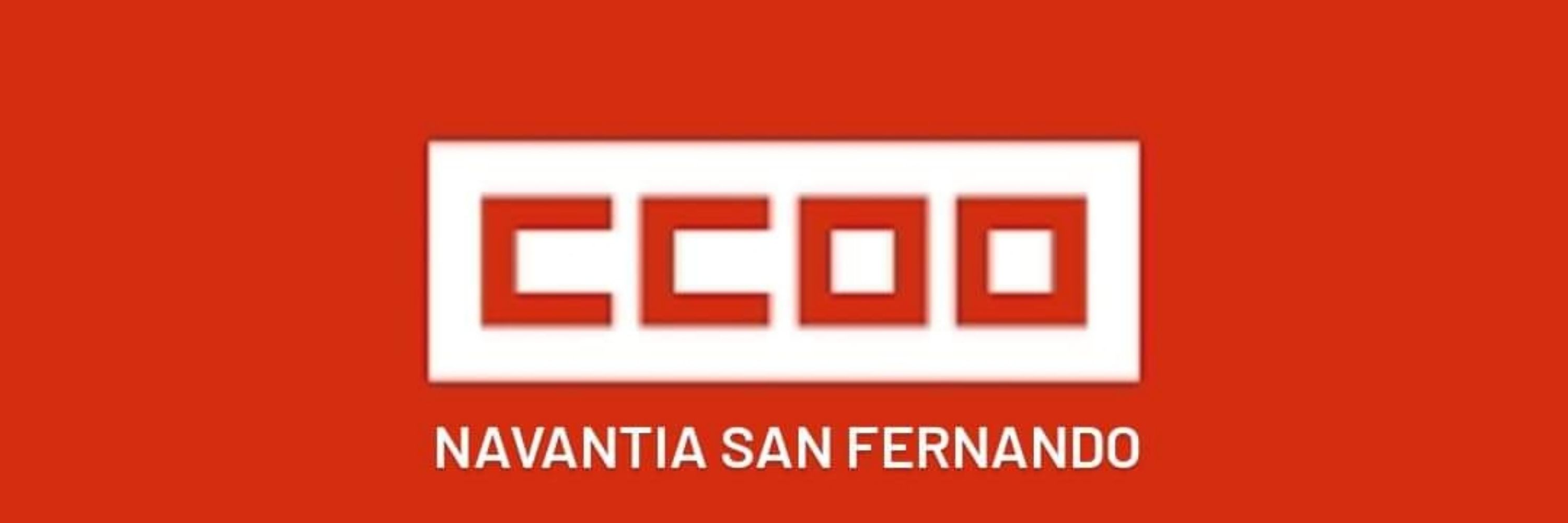 CCOO Navantia San Fernando