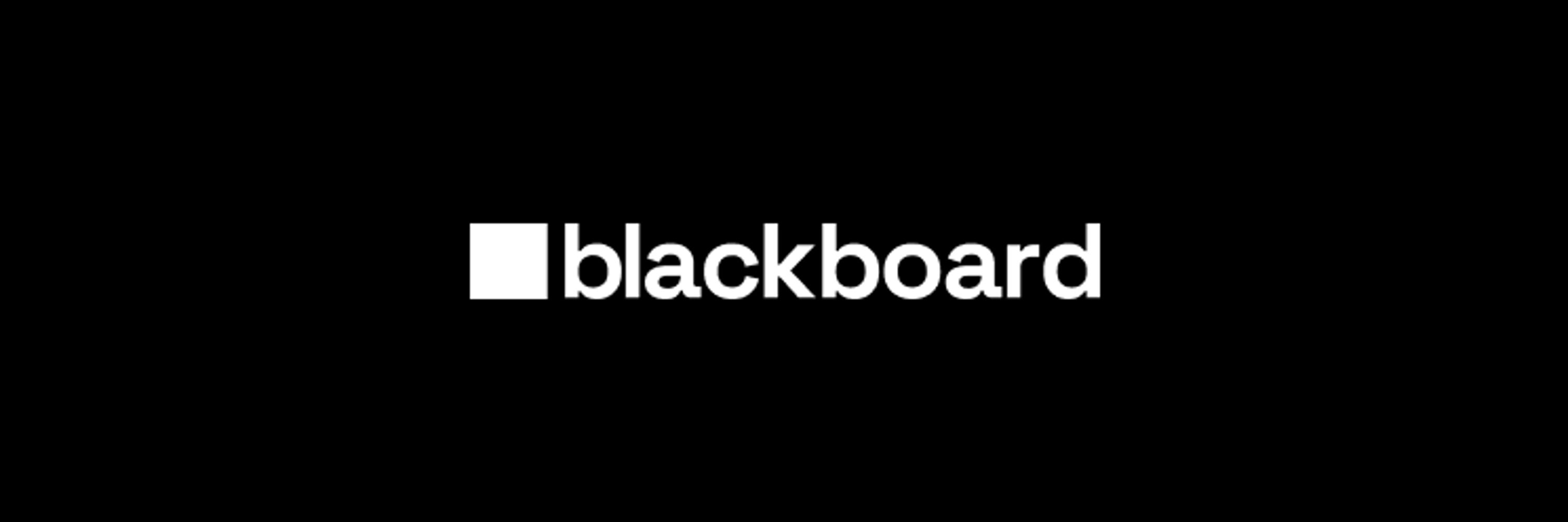🔲 blackboard