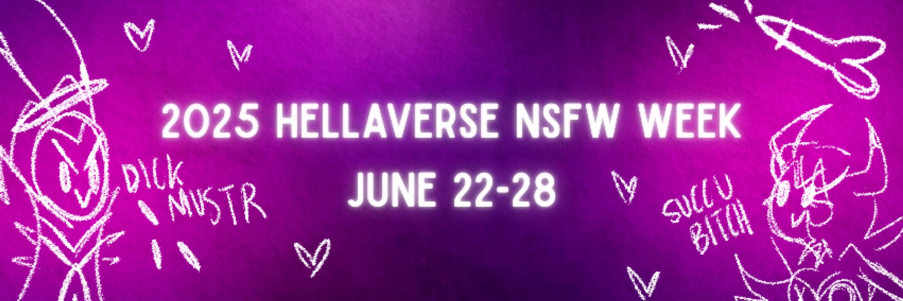 Hellaverse NSFW Week 🔞💜