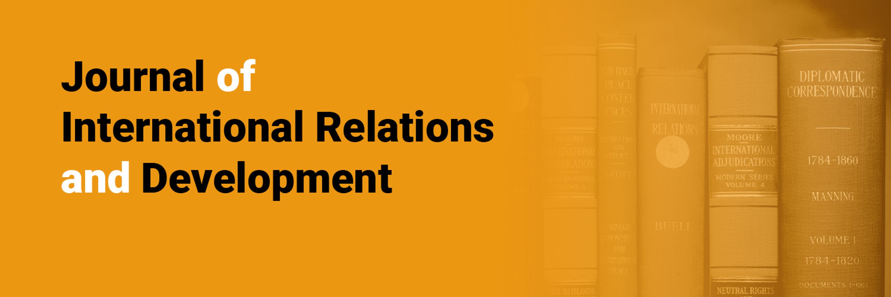 Journal of International Relations and Development