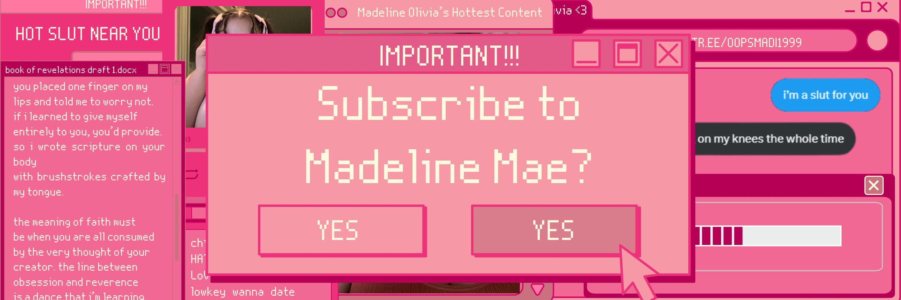 madeline mae backup ^_^