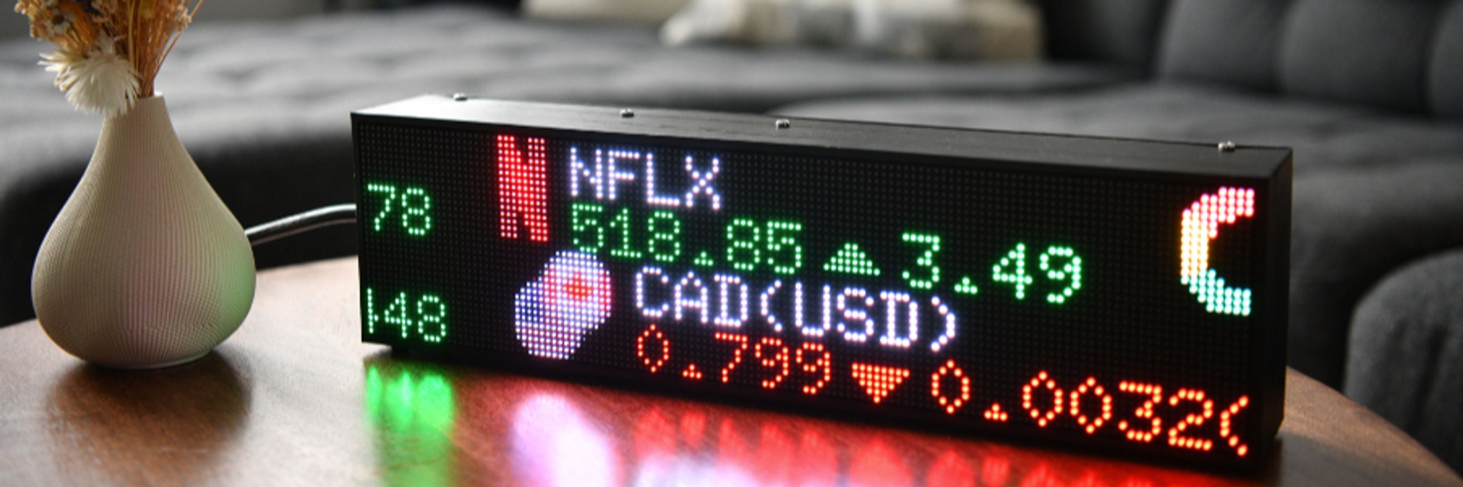 Fintic | All-in-One LED Tickers