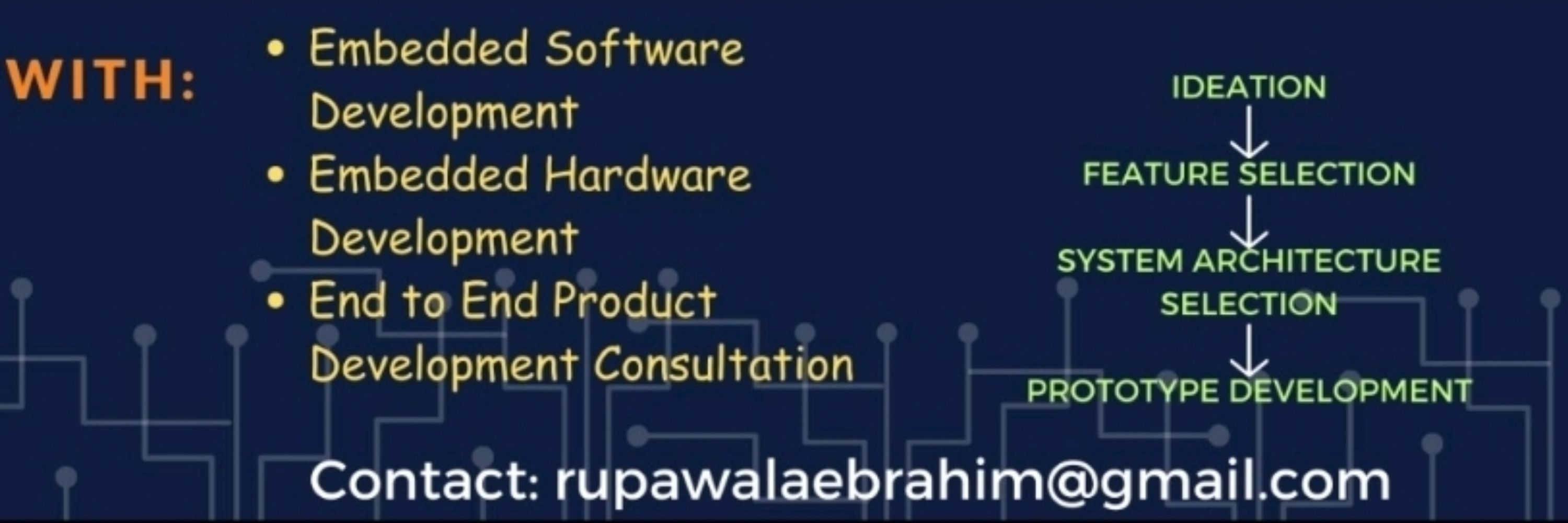 Ebrahim Rupawala | Embedded Product development