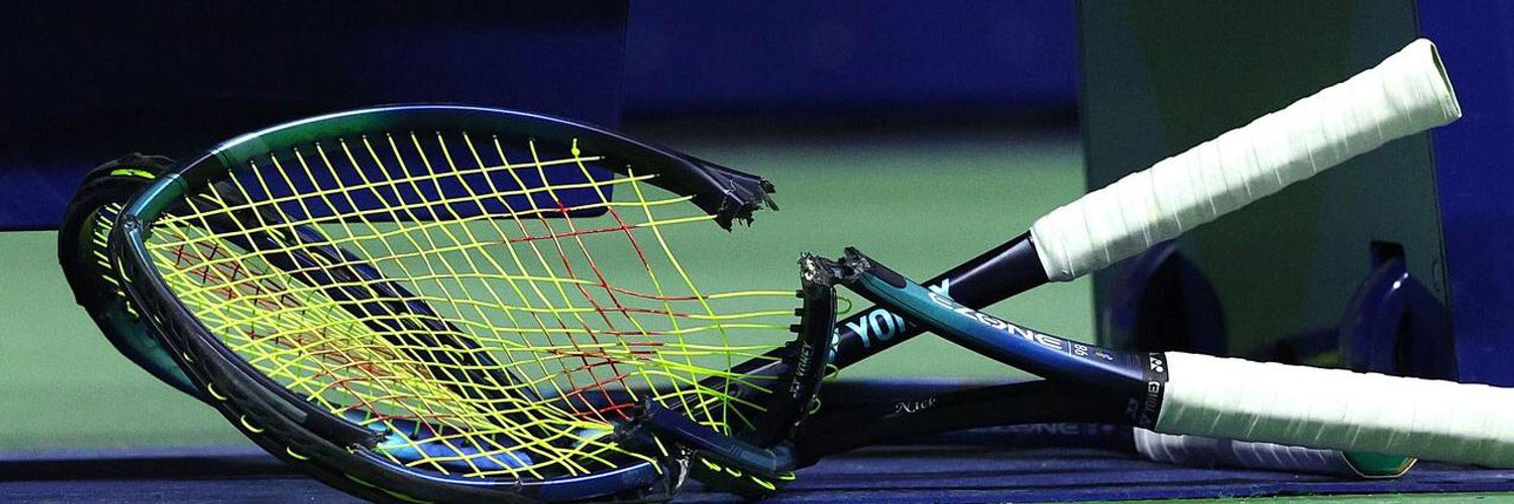 Smashed Racquet