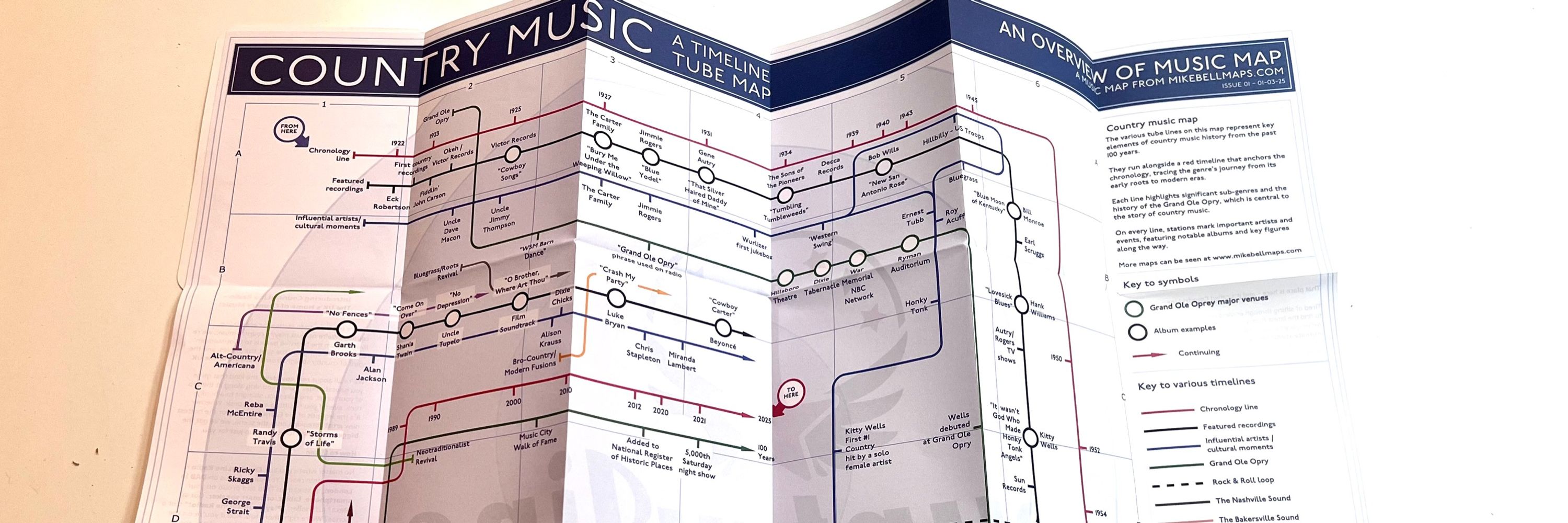 Mike Bell Maps | Music Maps & More