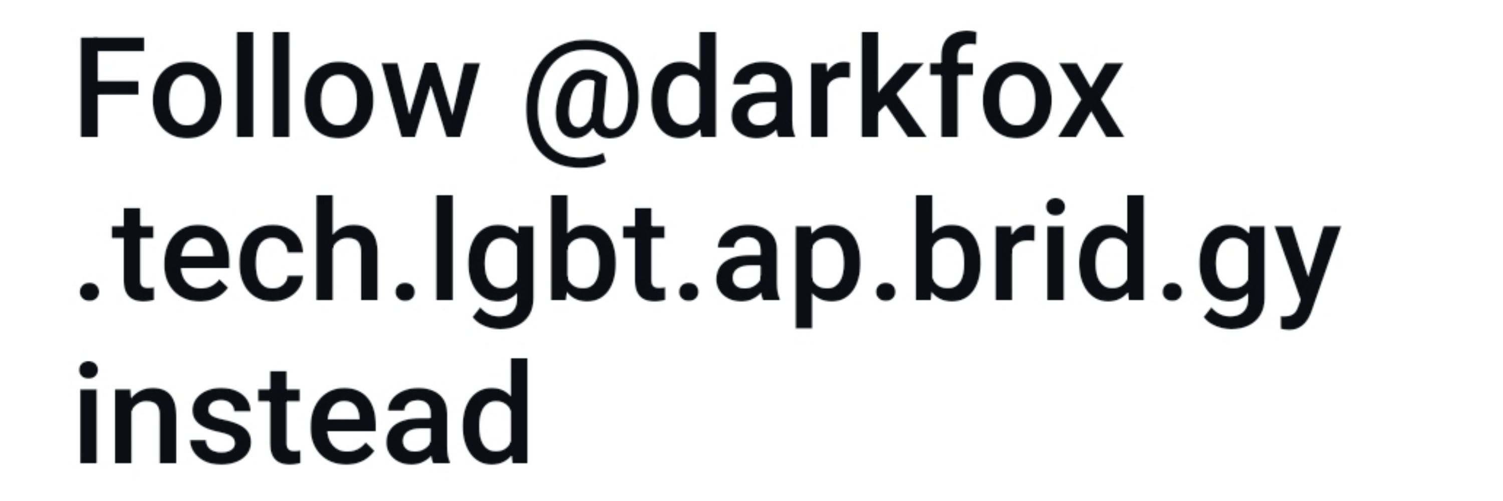 Follow @rook.darkfox.dk instead