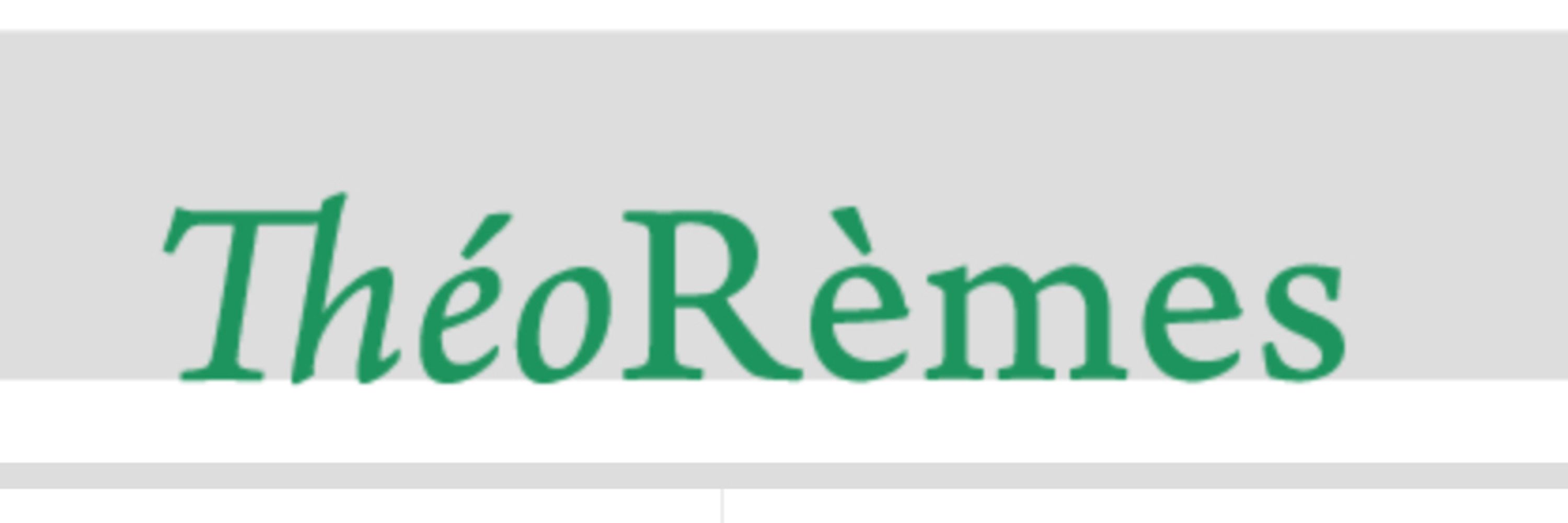 Revue Théorèmes 