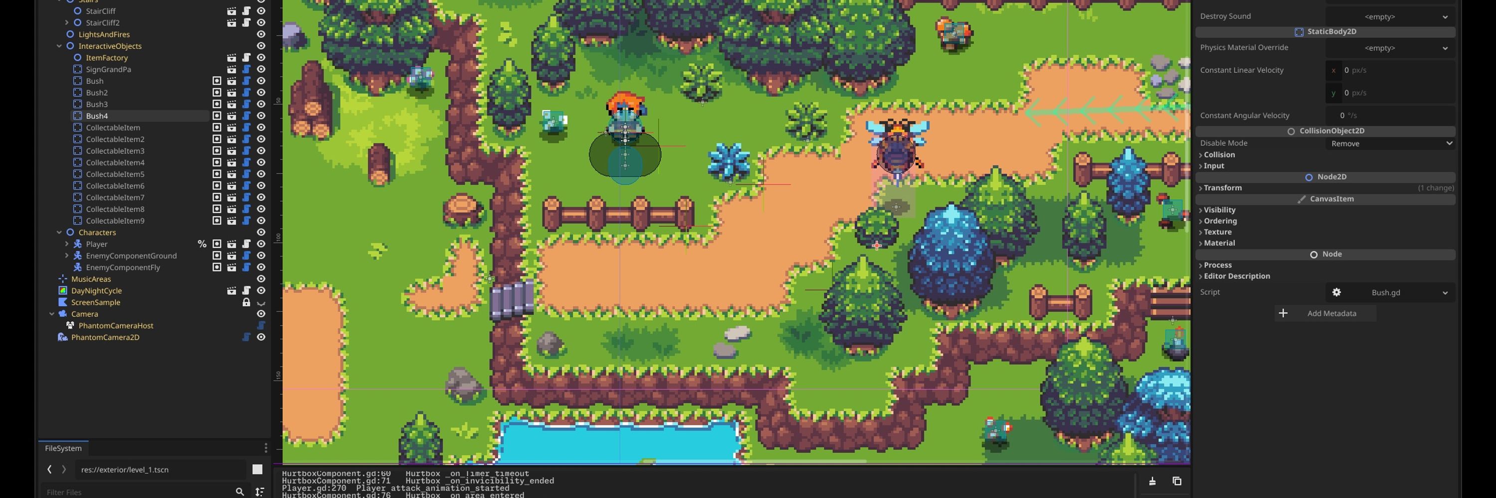 Olivier, working on Alix RPG 💖