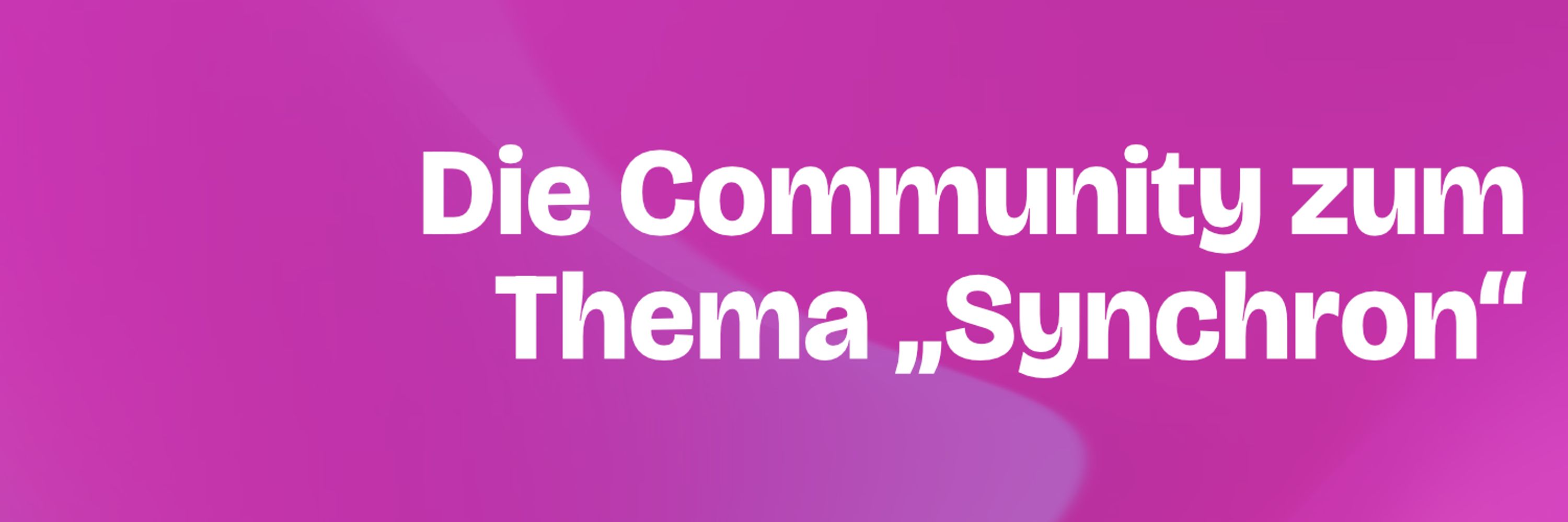 Synchron Community