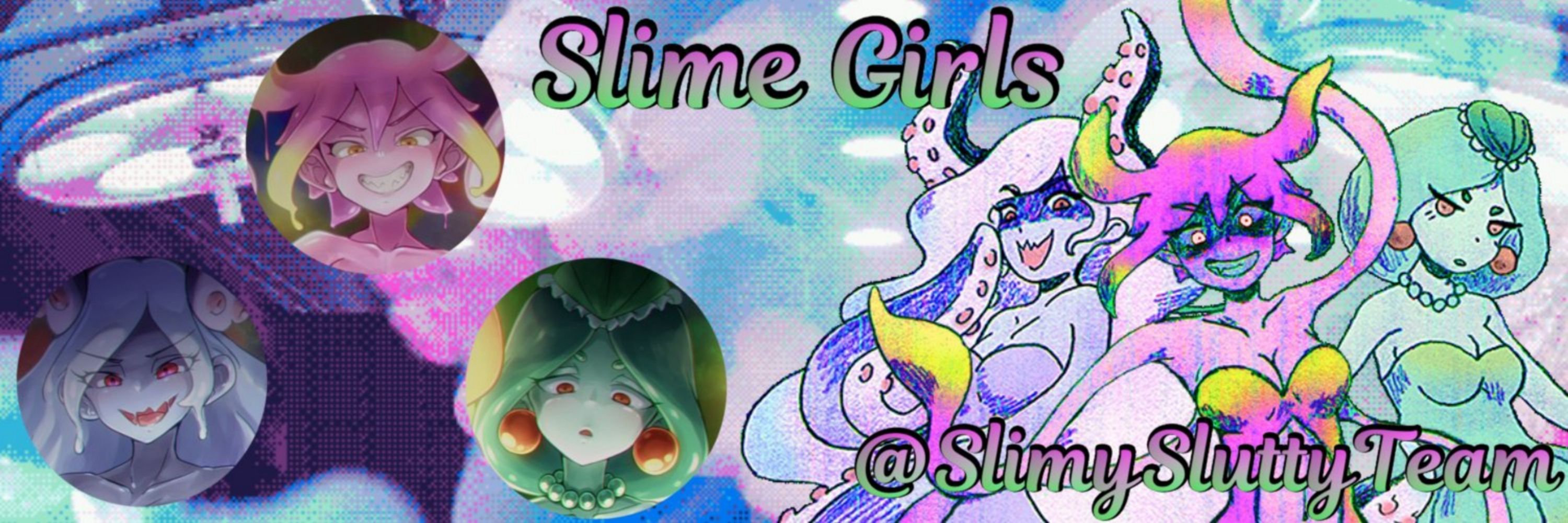 🦑Slime Girls🦑 + 💚Amber Green💚