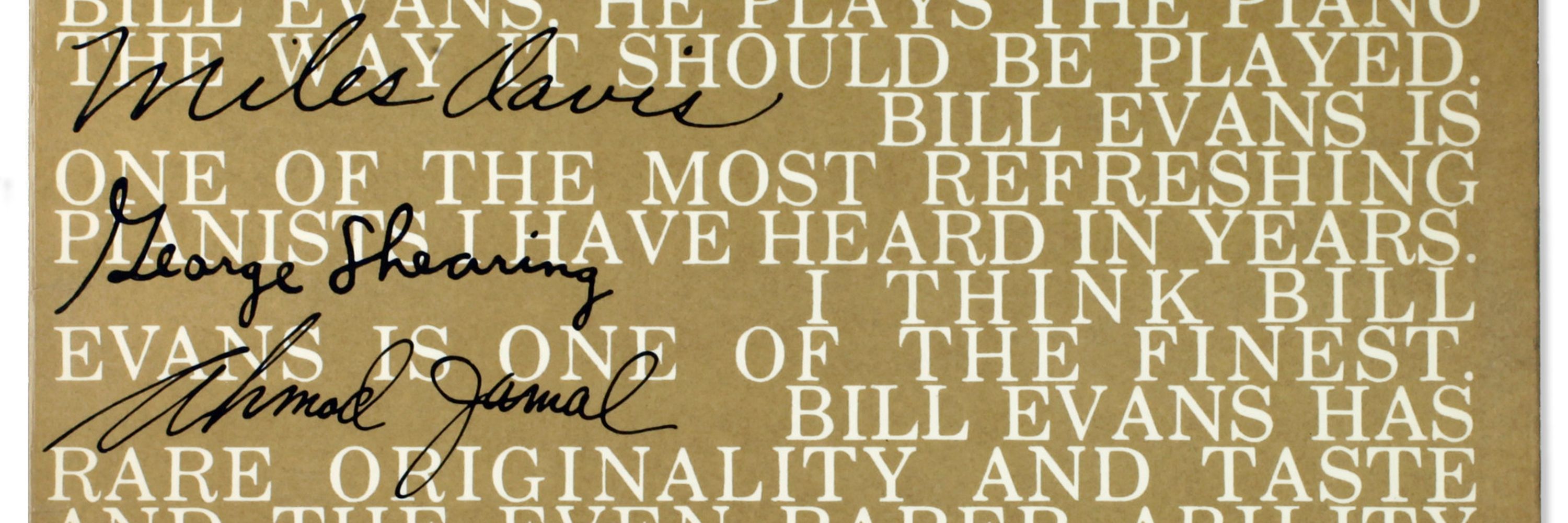 Everybody Digs Bill Evans
