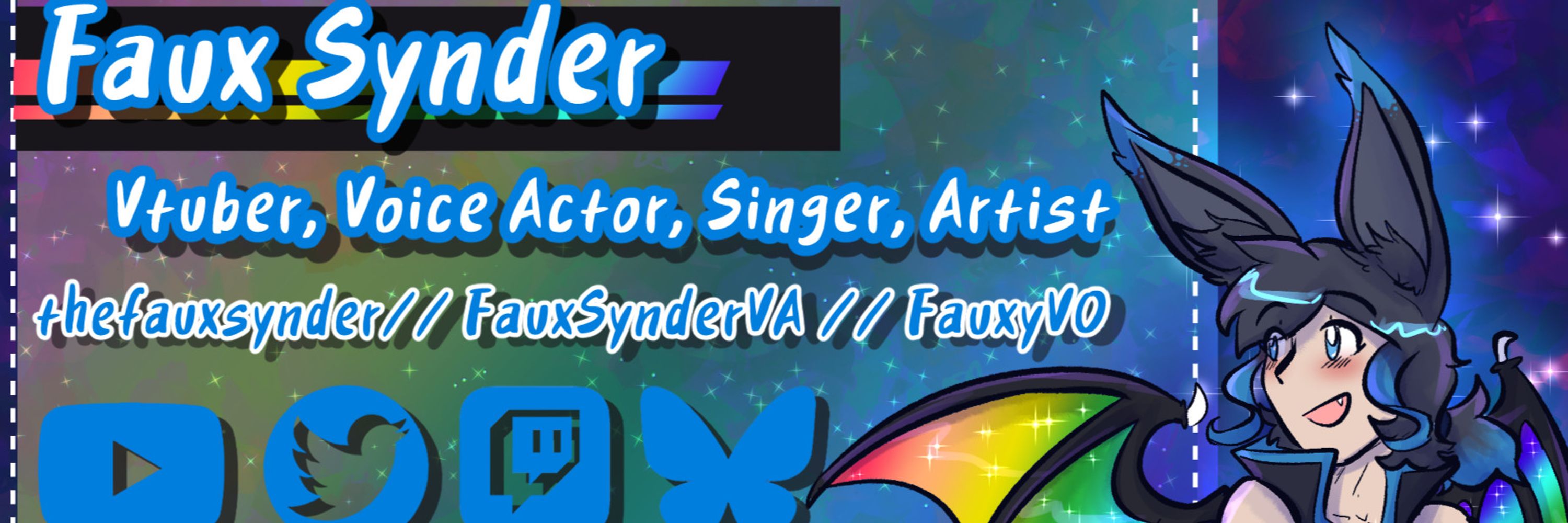 Faux Synder-VA + Vtuber  🌈🦊