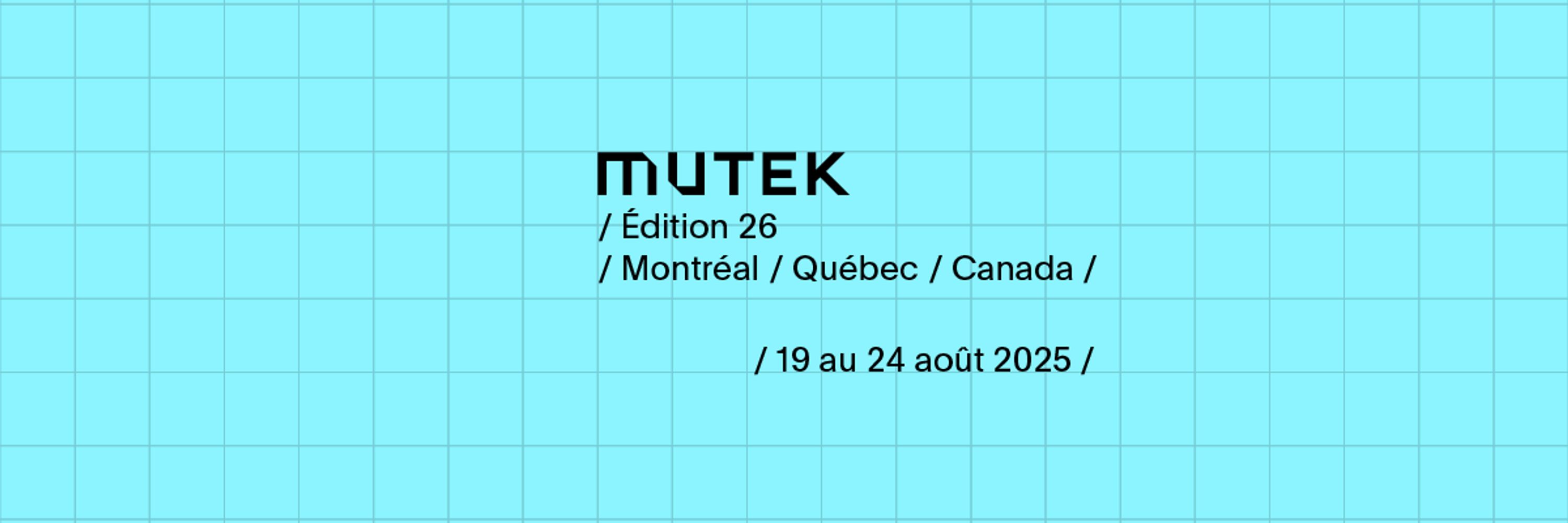 MUTEK Montréal