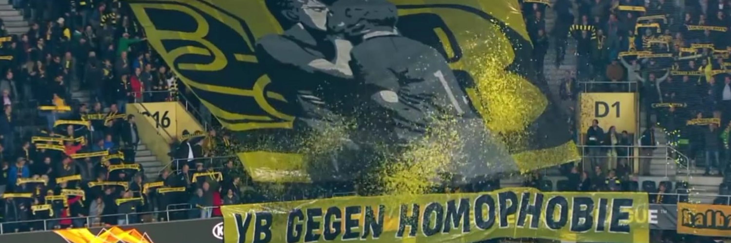 YB Fans gegen Homophobie