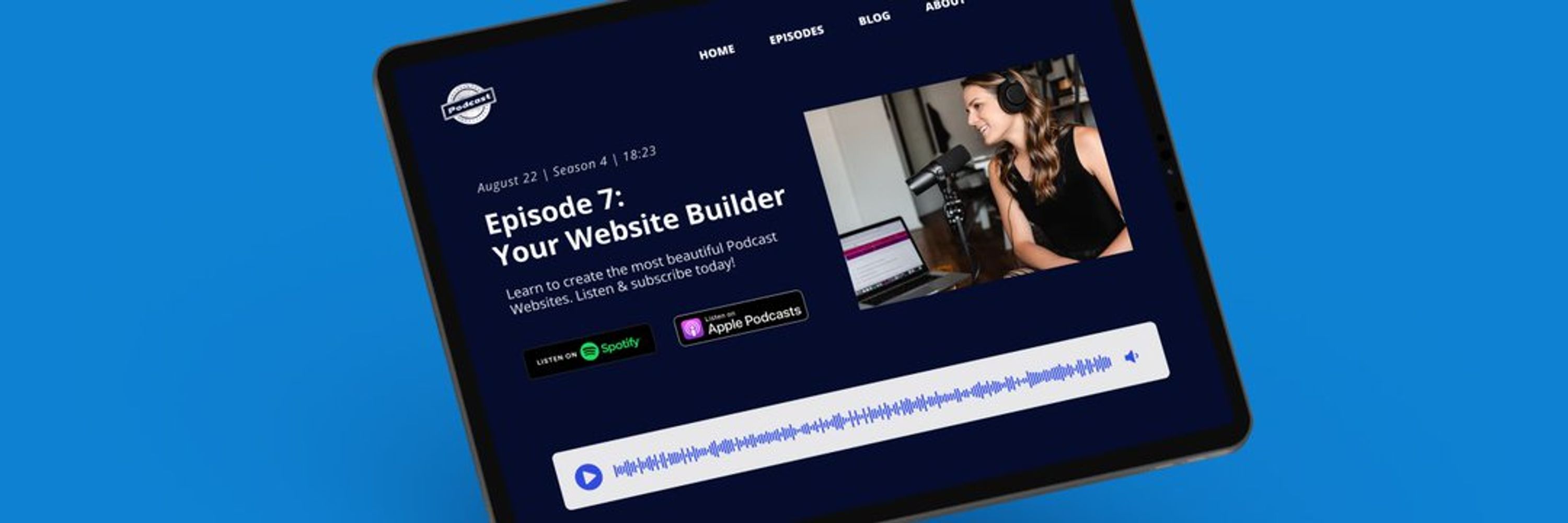 Podcastpage.io