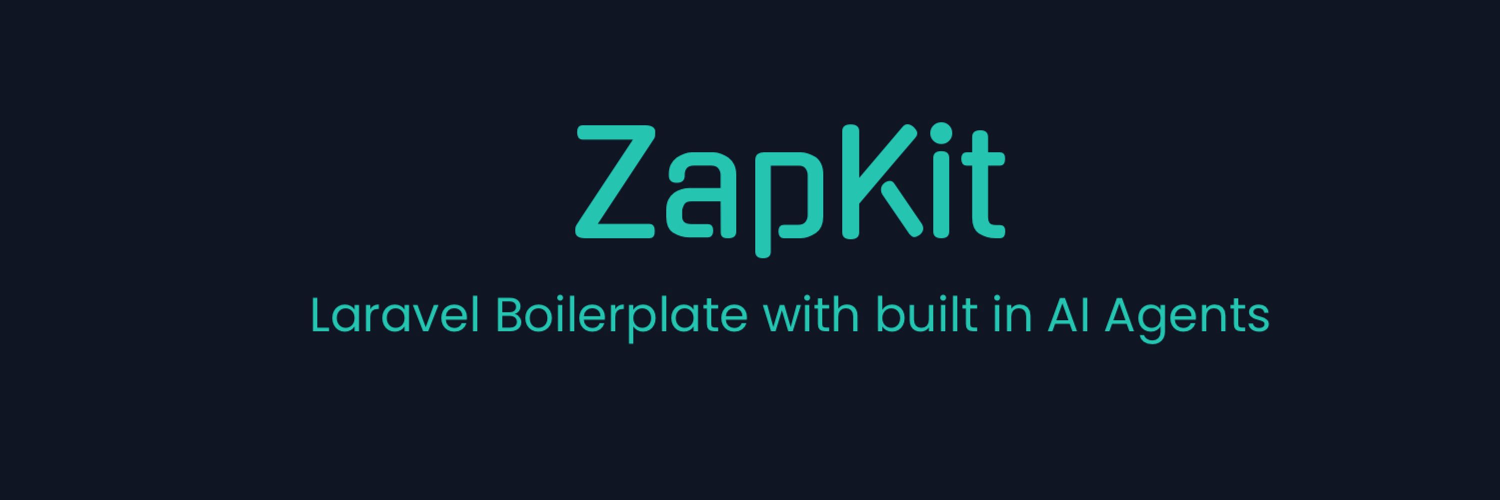 ZapKit - AI Laravel Starter Kit