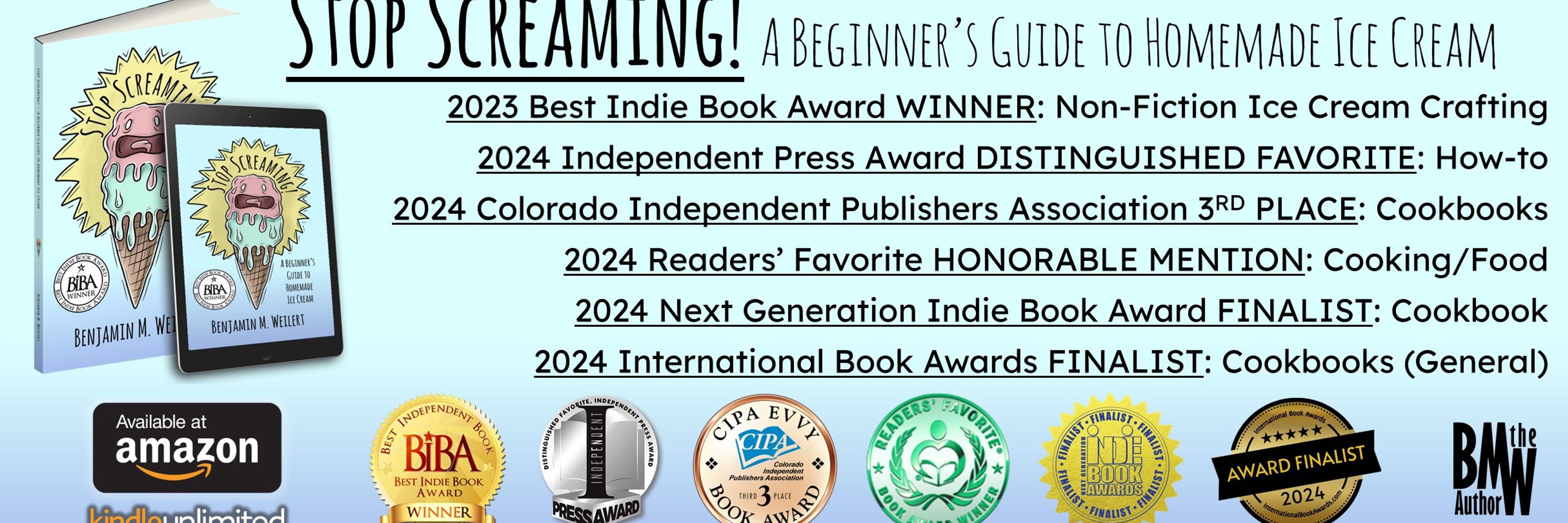 Benjamin M. Weilert | 📚📷🎥⛰️ 6X Award-winning author