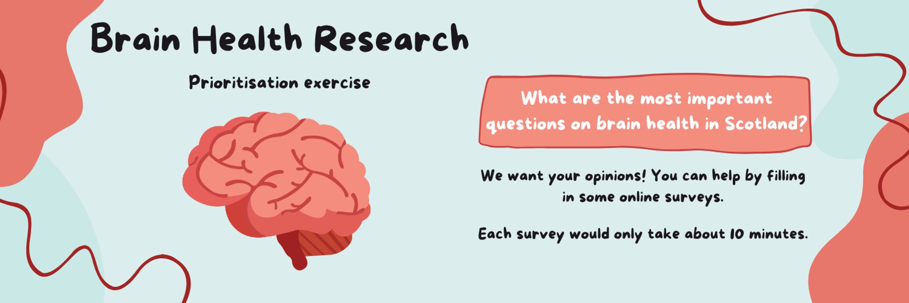Brain Health Research Priority Setting Scotland