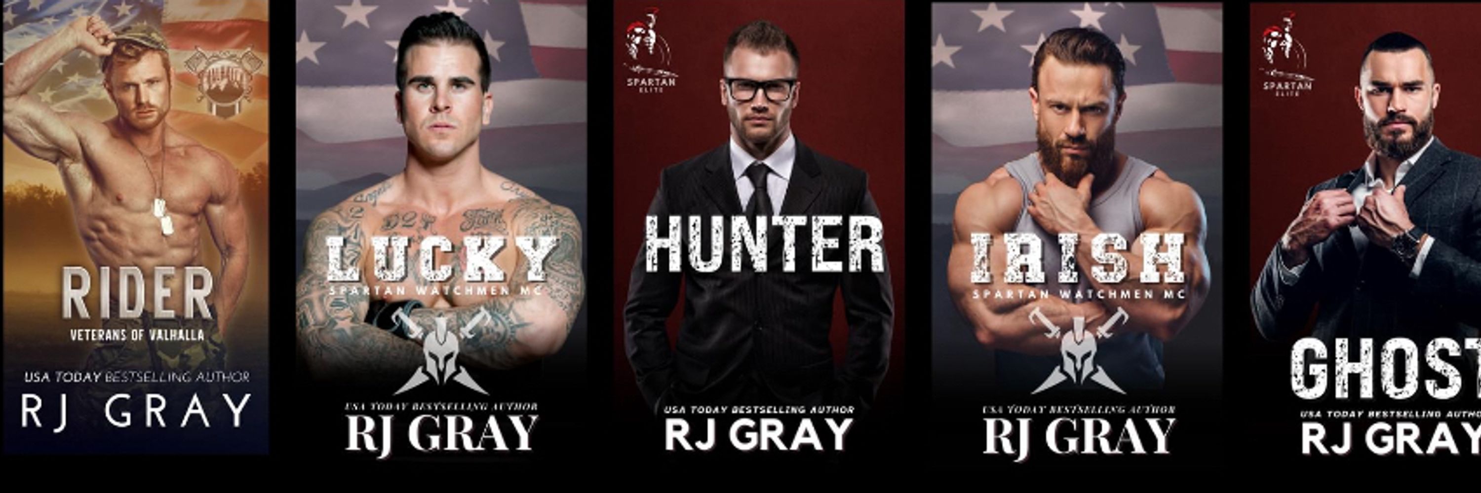 Author RJ Gray 📚