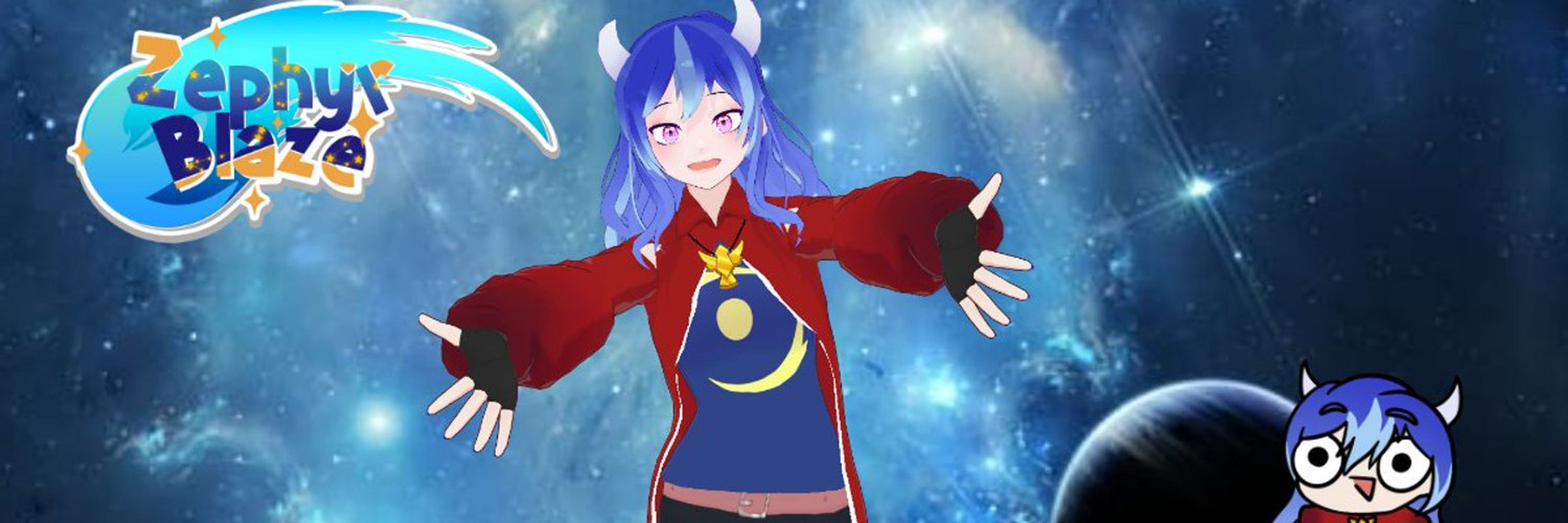  ZephyrBlaze - Dimension Hopper Vtuber! 🏳️‍⚧️