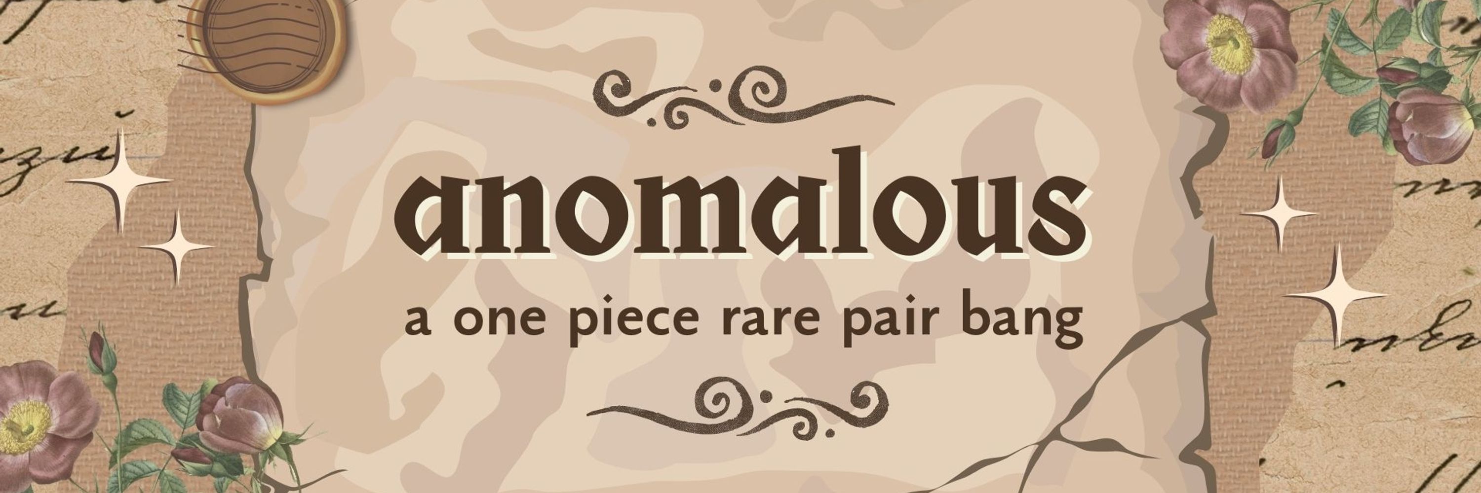 anomalous - a one piece rare pair bang