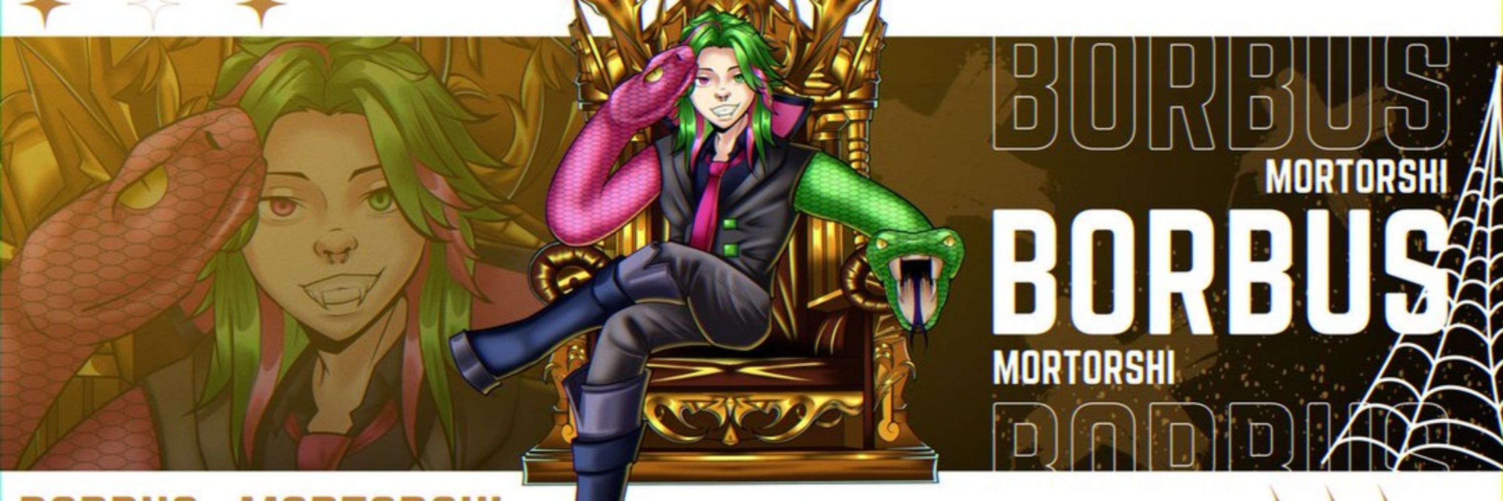 😈🐍Borbus Mortorshi🐍😈🐍Snake Demon Lord Vtuber🐍😈