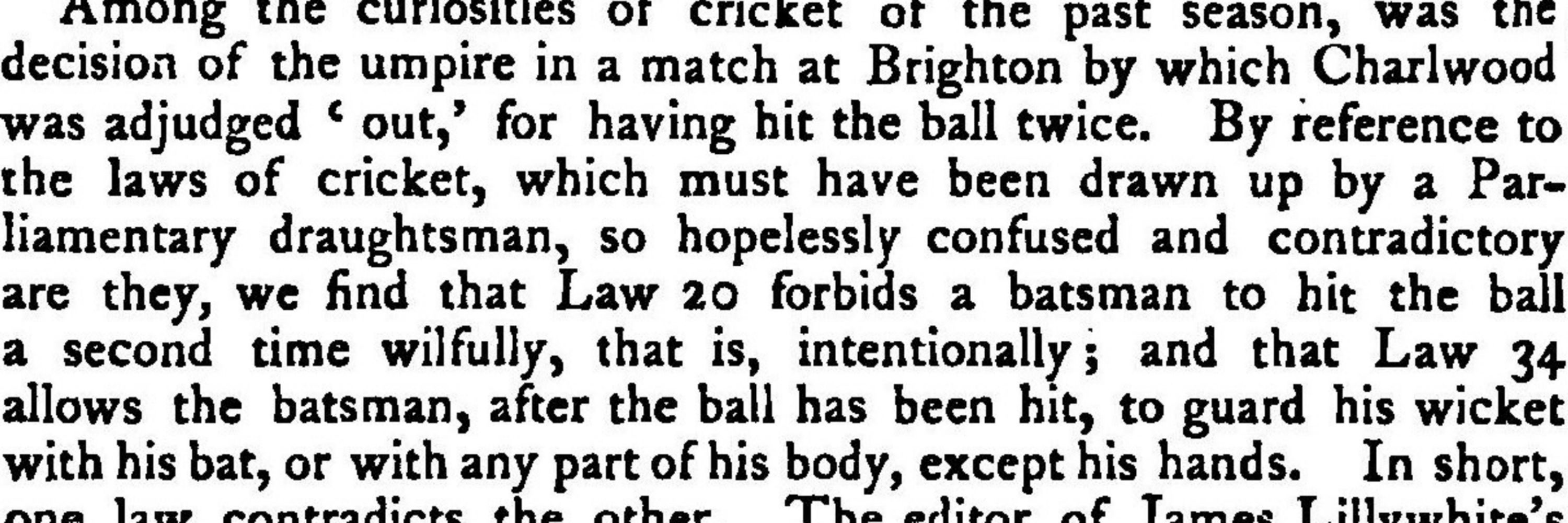 Unusual Dismissals