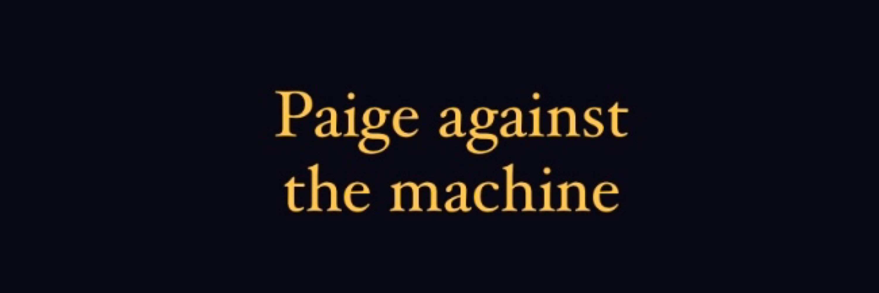 •Paige•