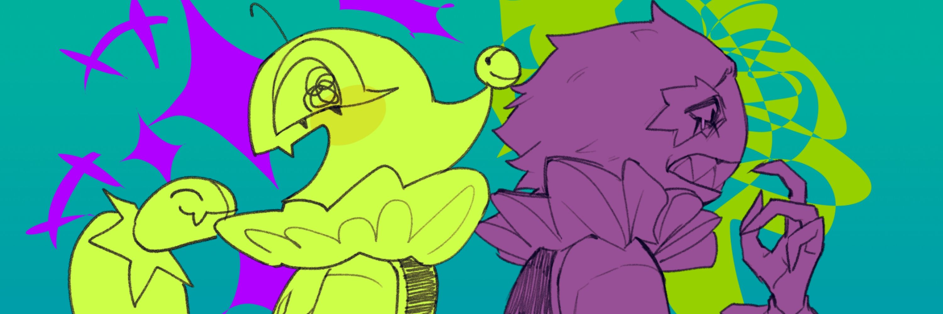 Awry 💜💚 he/they