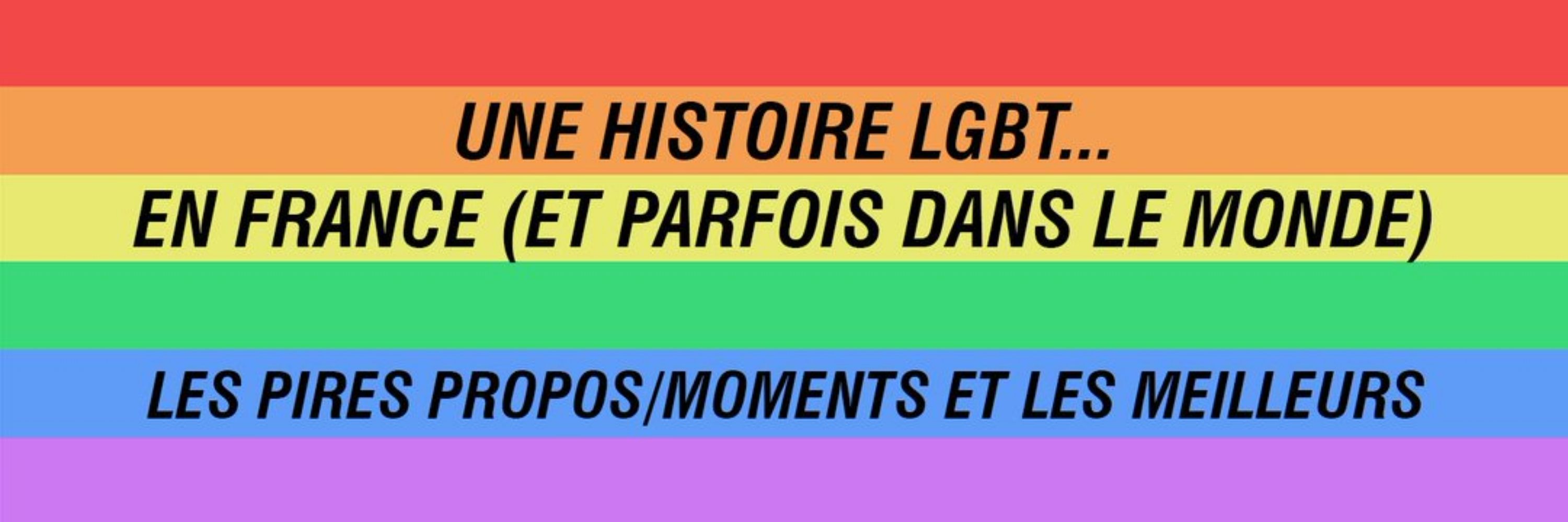 Exploration de l'histoire LGBT à travers des dates