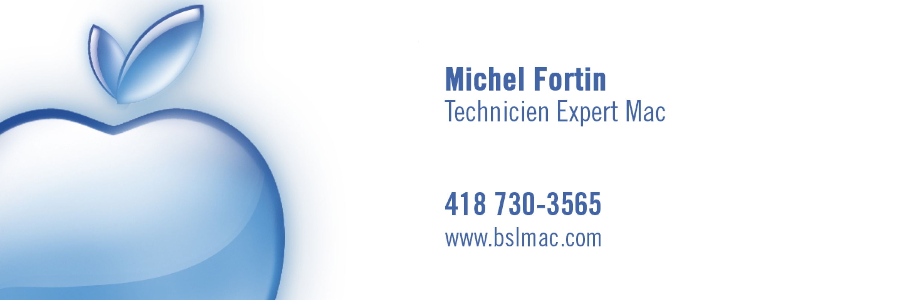 Michel Fortin, Technicien Expert Mac