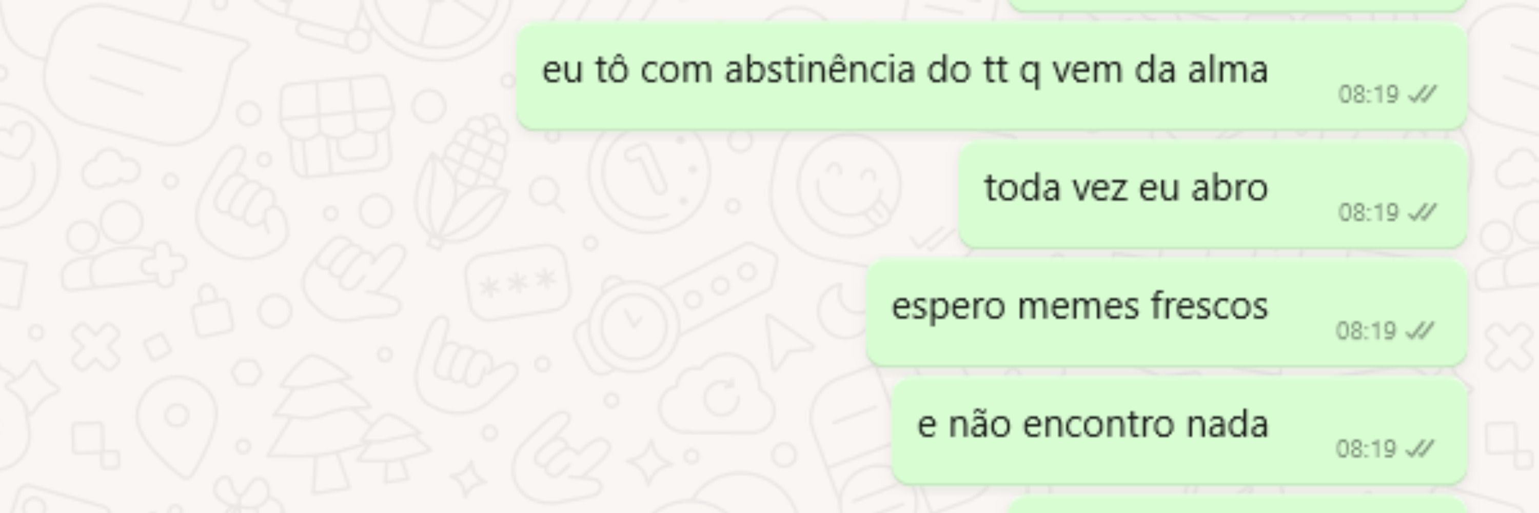 não me descubram