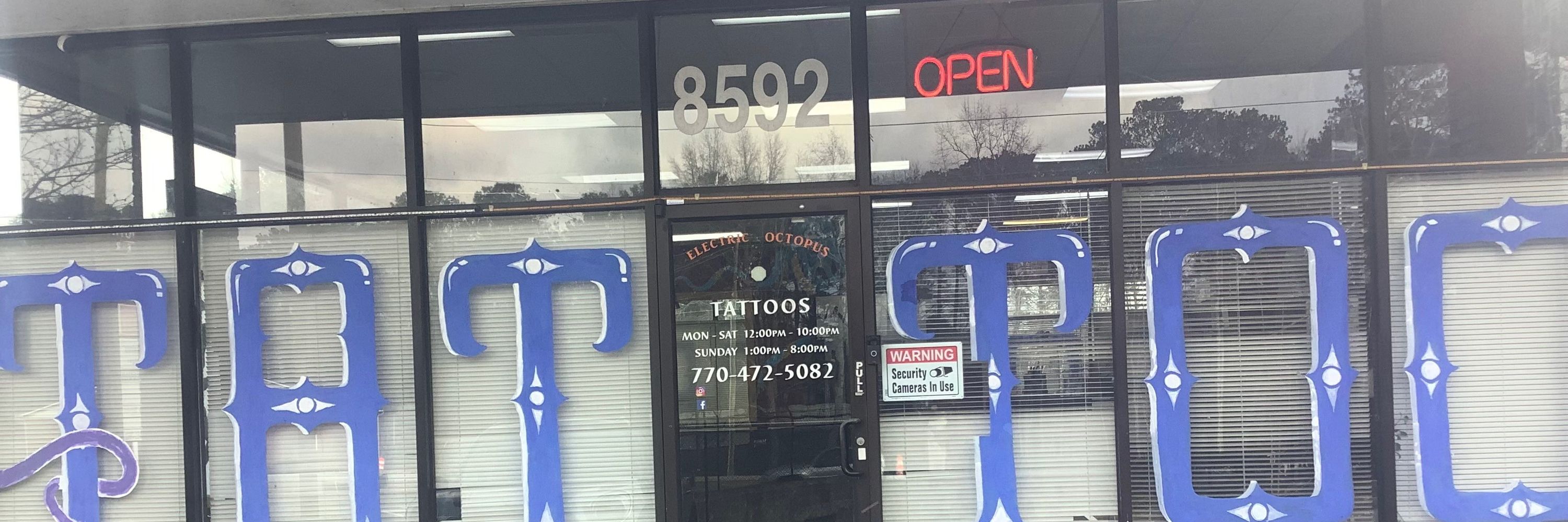 Electric Octopus Tattoos