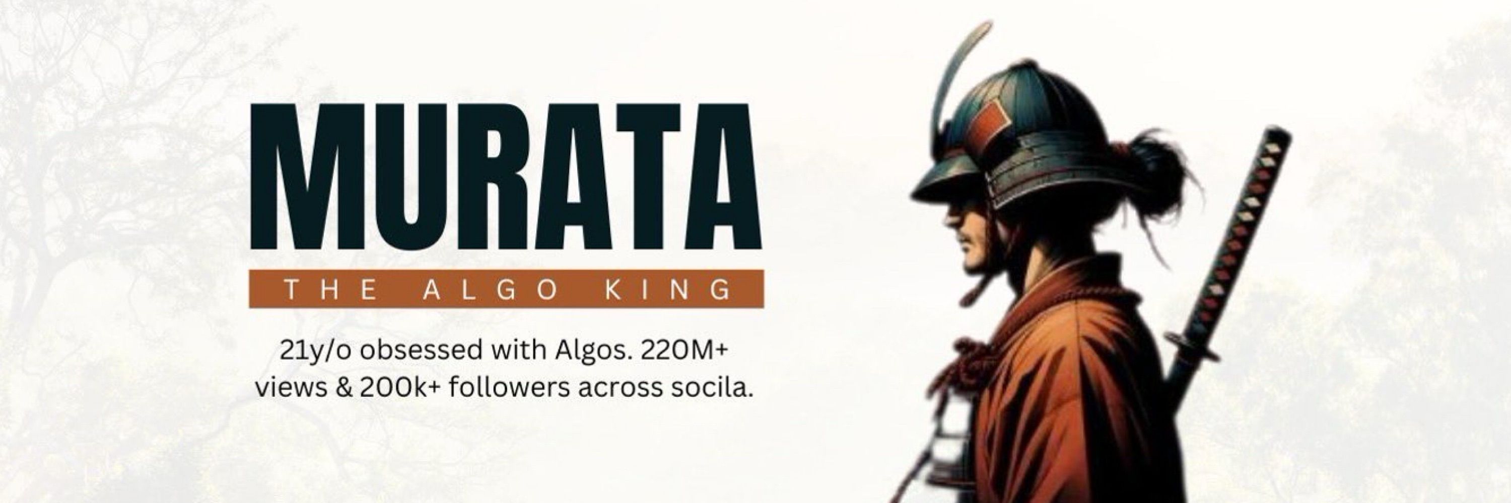 Murata | The Algo King