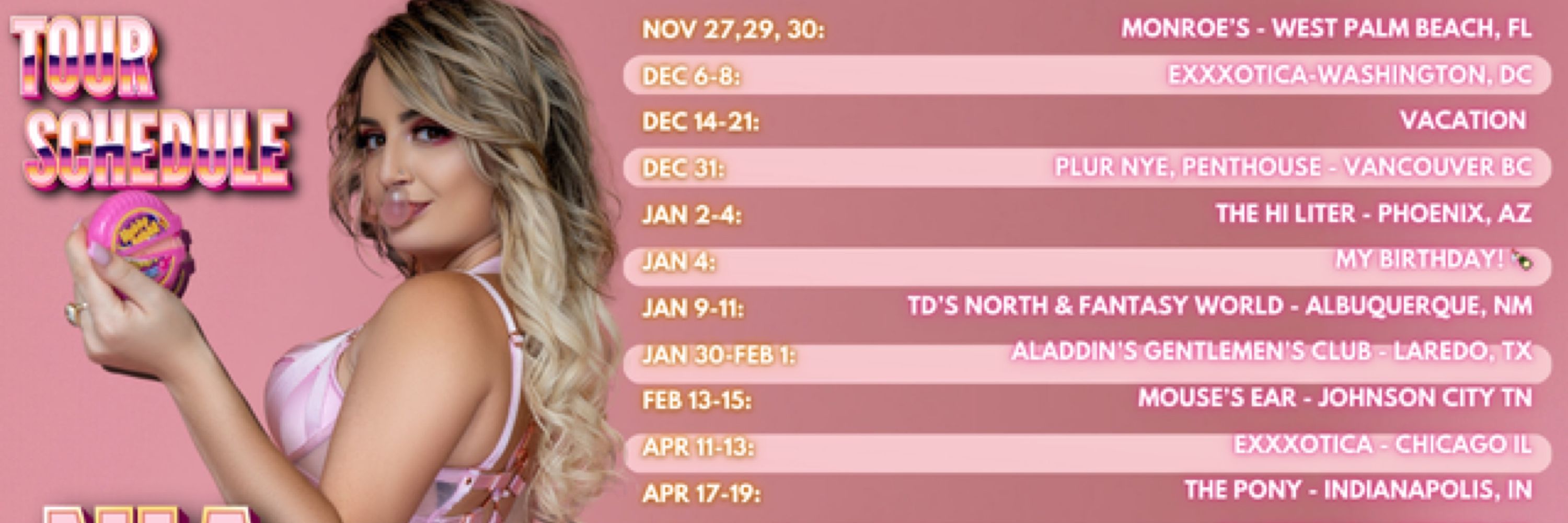 Nia Nebula International Featured Entertainer
