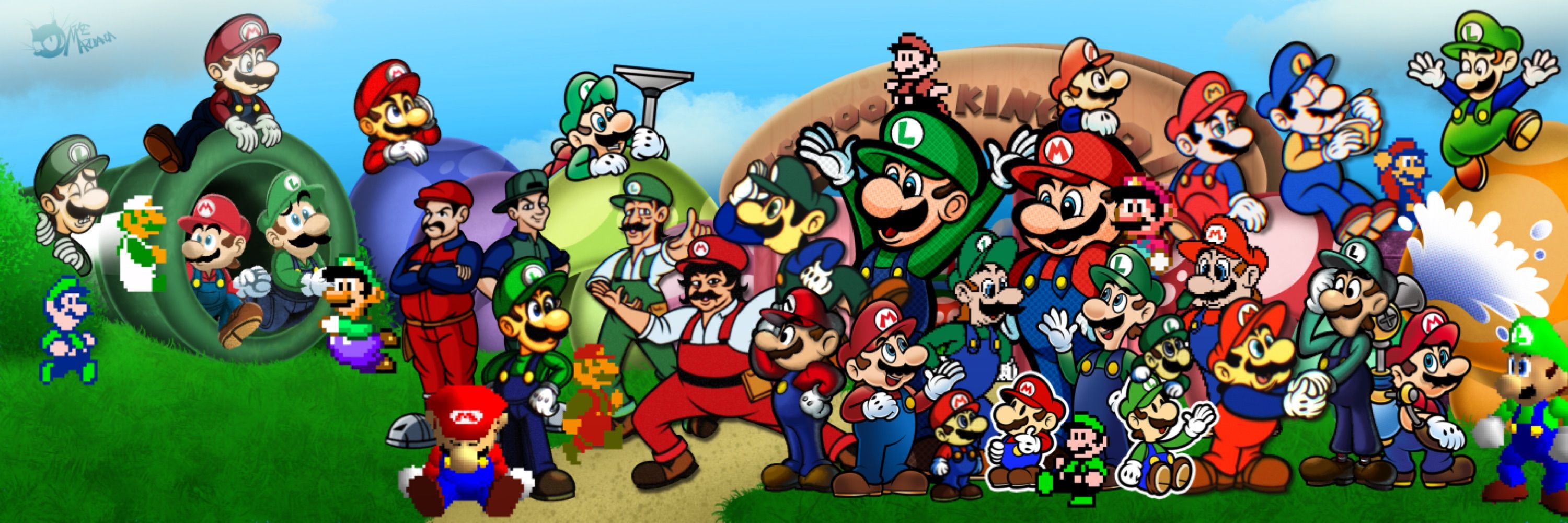 No Context Super Mario