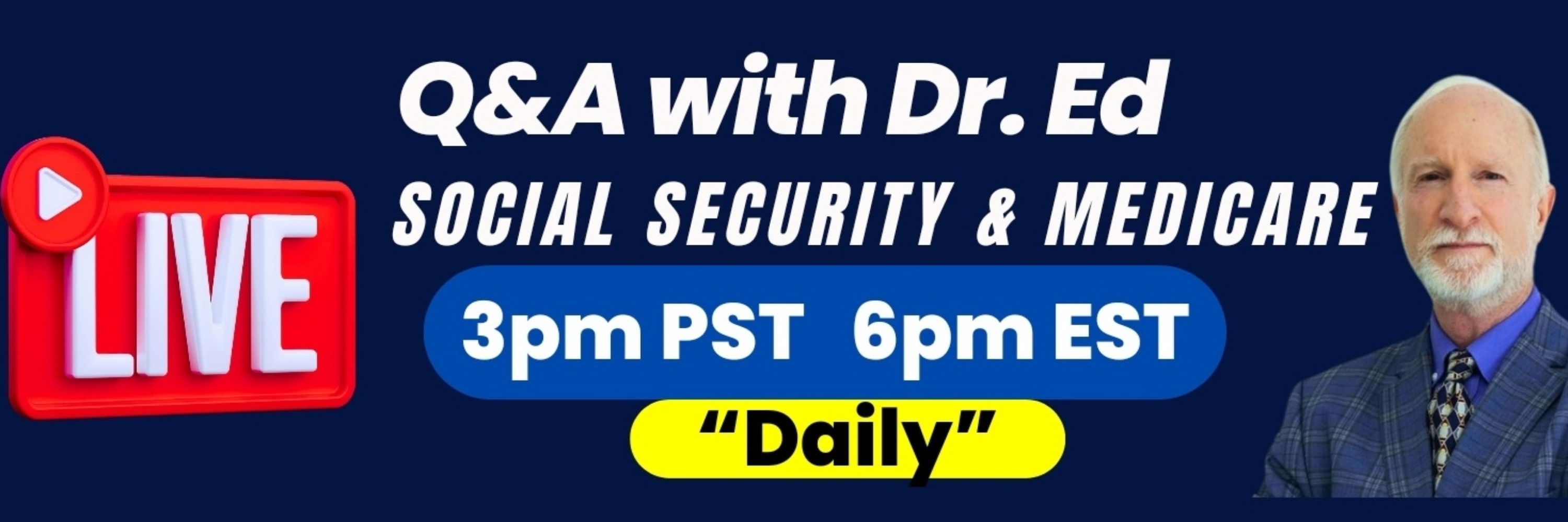 Dr. Ed Weir, PhD, Former Social Security Manager