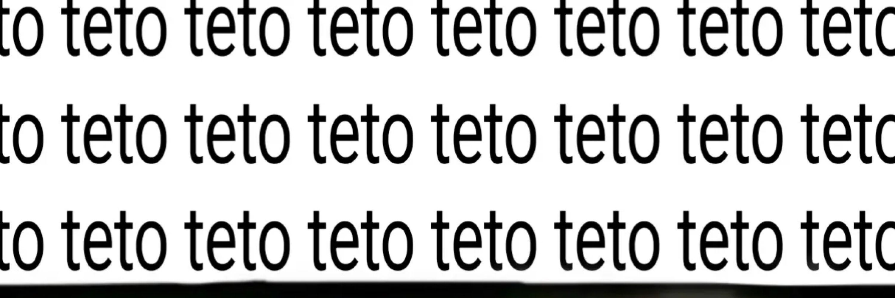Tetotetotetotetoteto