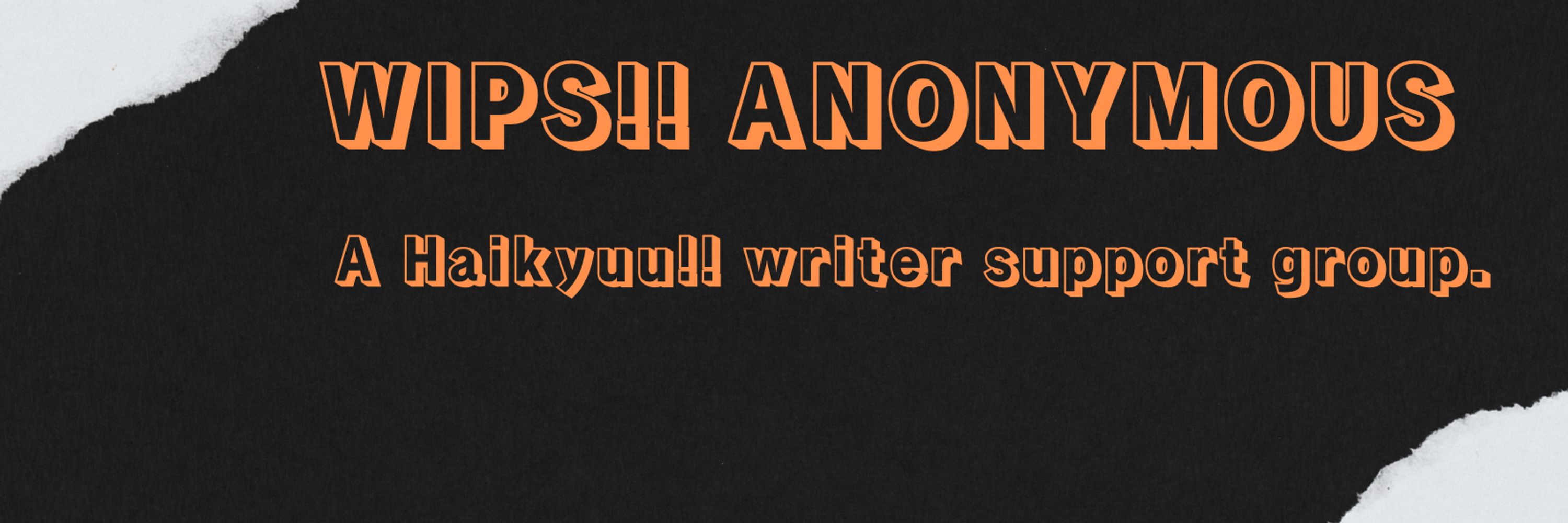 HQ!! Writer Support Group