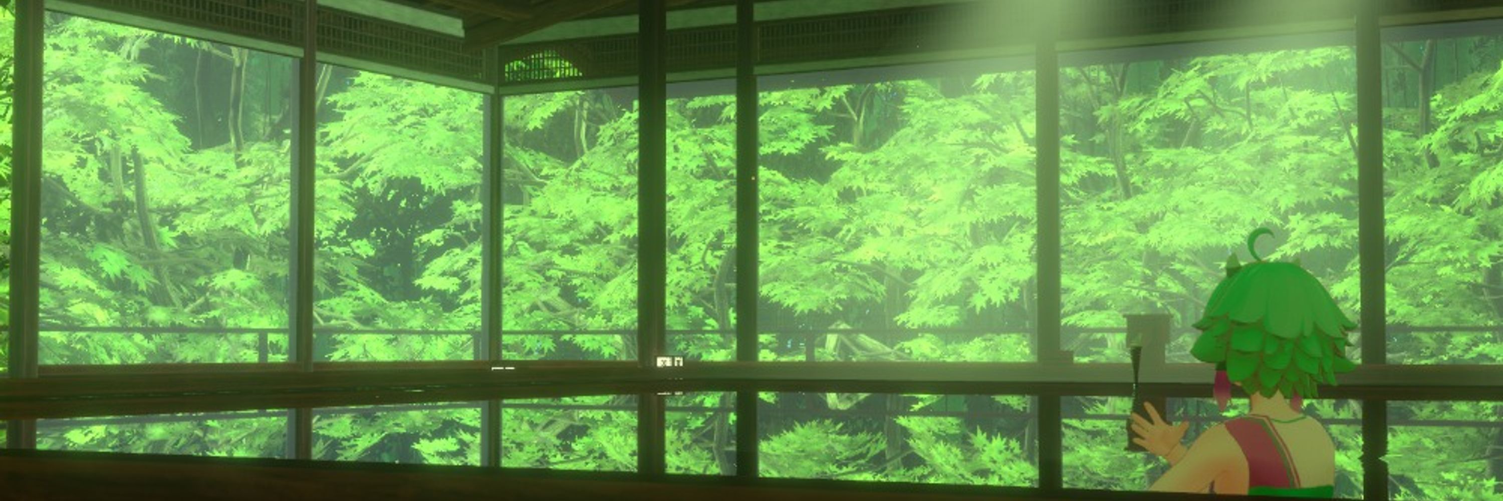 緑色でっていう